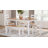 Malkin Dining Table With 4 Chairs And Bench, Set Of 6-111238054-111275599