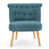 Polyester bleu sarcelle foncé est en rupture de stock