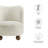 Monroe Boucle Fabric Accent Chair-104318237