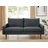 Montie 70" Chenille Round Arm Sofa-113991491
