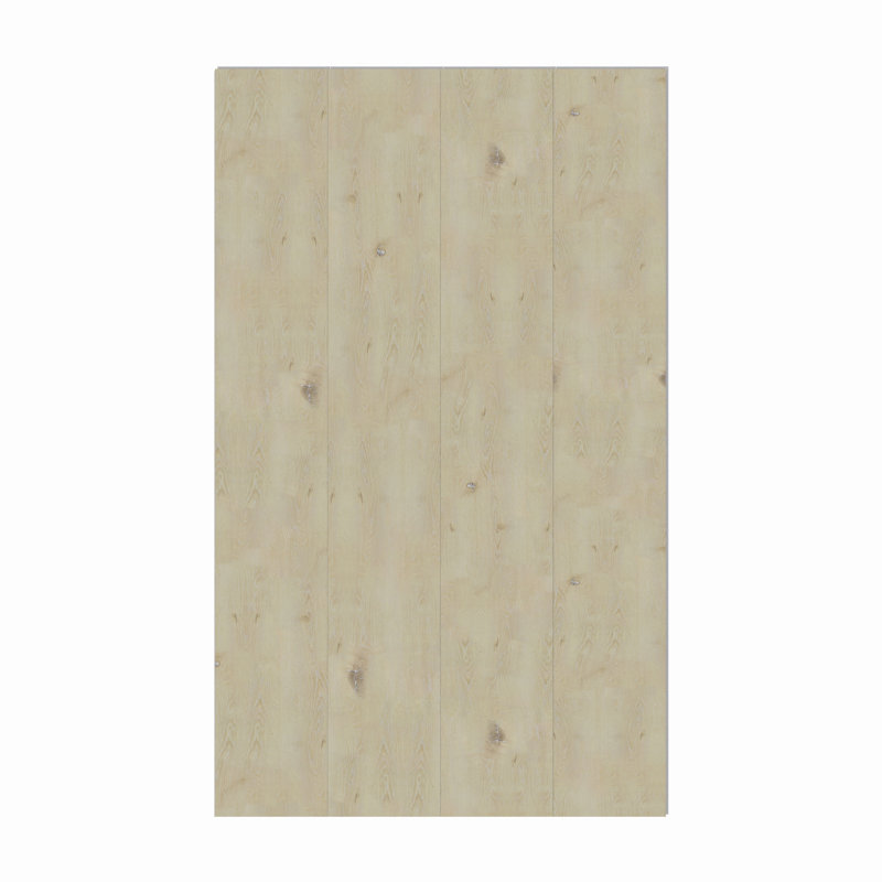 Planche de vinyle de luxe 9 po x 72 po x 7 mm, Cèdre brun clair