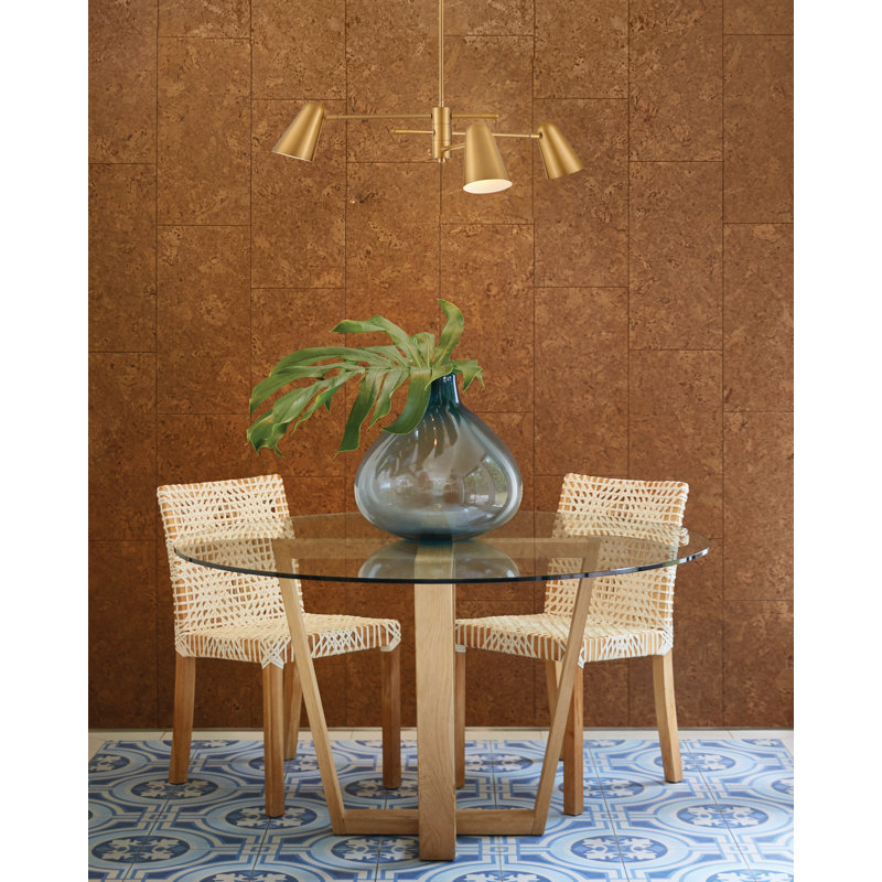 Calista 3 - Light Sputnik Modern Linear Chandelier, Lacquered Brass