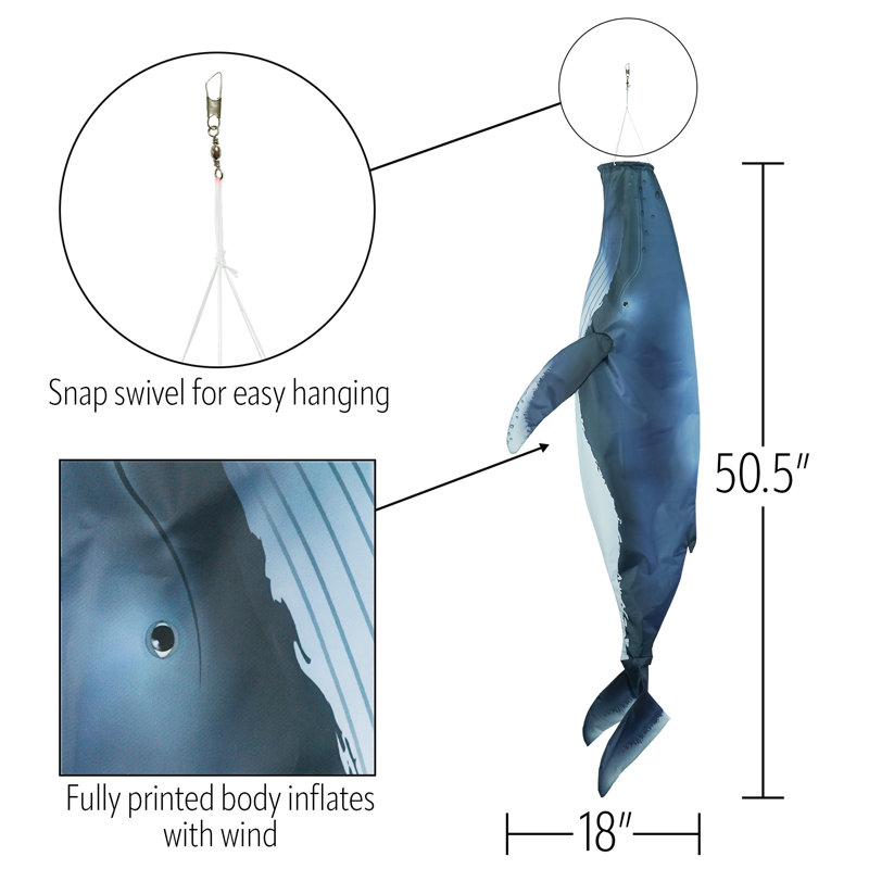Baleine à bosse à bosse 48 po