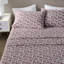 4 pièces grand drap rouille motif floral 100% flanelle de coton Dimensions surdimensionnées pour matelas de 18 po ajustés doux et élastiques pré-rétréci avec plat 2 taies d'oreiller Laver à la machine-124486110