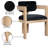 Sacha Frink Upholstered Dining Arm Chair-990218004-990218041