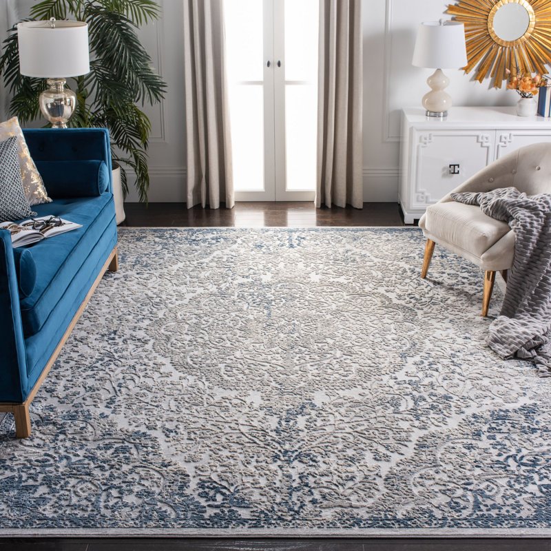 Keyra Performance Abstract Rug, Rectangle 4' x 6'
