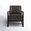 Fauteuil en cuir fleur l 30,5 po Tiggy