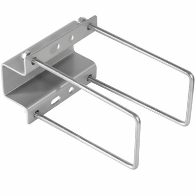 Boat Trailer Guide-on, 60", 2PCS Steel Trailer Post Guide ons, w/White PVC Tube Covers, Complete Mounting Accessories Included, for Ski Boat, Fishing Boat or Sailboat Trailer