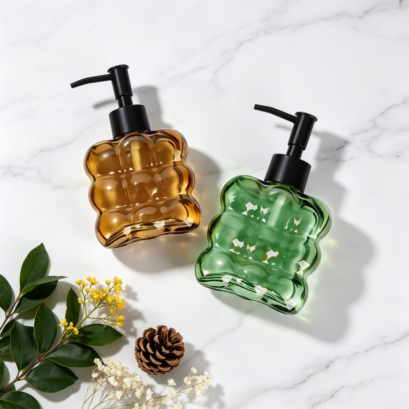 Distributeur de savon texturé 10,82 oz (vert), Vert