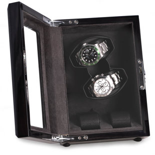 Wood Watch Box + Watch Winder