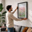 Meadow in Bloom Botanical - Framed Print-802675692-802675690