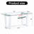 Glass Top Dining Table-1952296495
