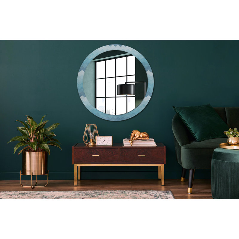 Huldar Glass Flat Wall Mirror