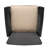 2Pcs Outdoor St Chairs - Waterproof Fabric Cushions Brown + Tan Comfy   Of 2  Pe With Iron Stylish