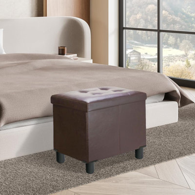 18 Inches Cube Storage Ottoman
