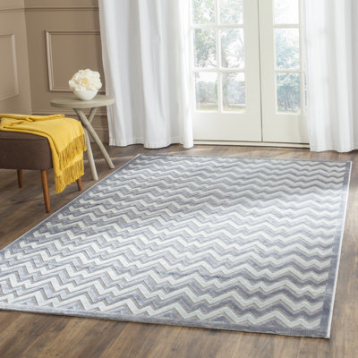 Tapis performance à chevrons Drew