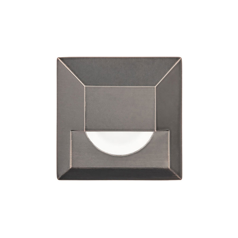 Bronzed Stainless Steel LED Step Light, 2.75"