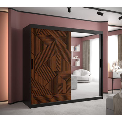 Decory 2 Door Manufactured Wood Wardrobe