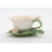 Porcelain Carnation Teacup Set