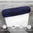 100% Cotton Plush Toilet Tank Lid Cover with Elastic Fit, Soft Decorative Bathroom Accent, 10"x22"-1553200684