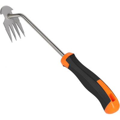 Weed Remover Tool,Garden Weed Tool, Portable Garden Weeding Tool For Vegetable Gardening Backyard Farm Planting & Weeding (Rubber Handle)
