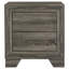Table de chevet 2 tiroirs
