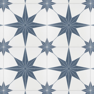 Stella 9-3/4 in. x 9-3/4 in. Porcelain Floor and Wall Tile