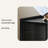 Solid Wood TV Stand in Classic Black-104901797