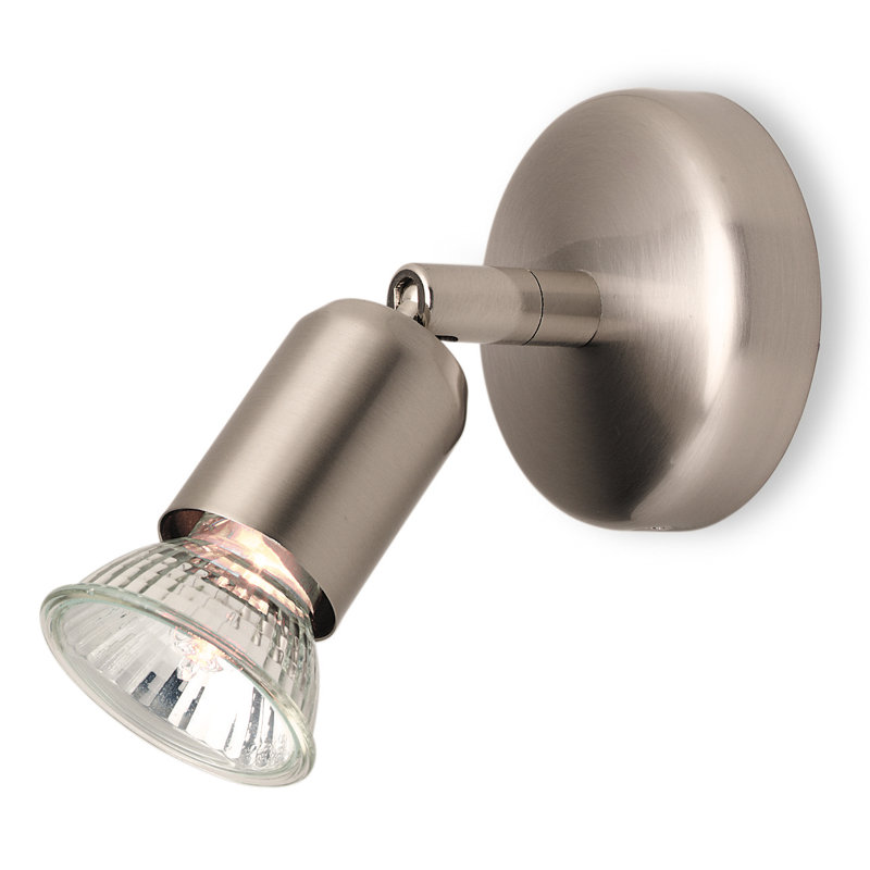 Runner Spotlight, Brushed Steel
