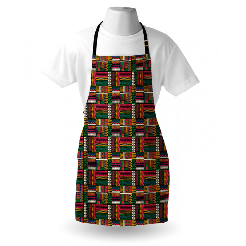 Plaid Bib Apron