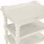 Table de chevet blanche antique