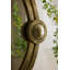 Lisbon Round Brass Mirror