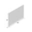 Miroir pour commode rectangulaire Madison