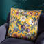 Floral Square Scatter Cushion with Filling-94658621-94658619