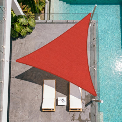 Royal Shade Triangle Shade Sail With Rope