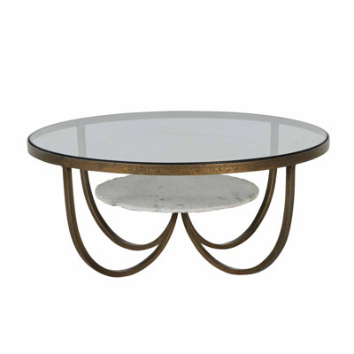 Wilbur Abstract Coffee Table with Storage