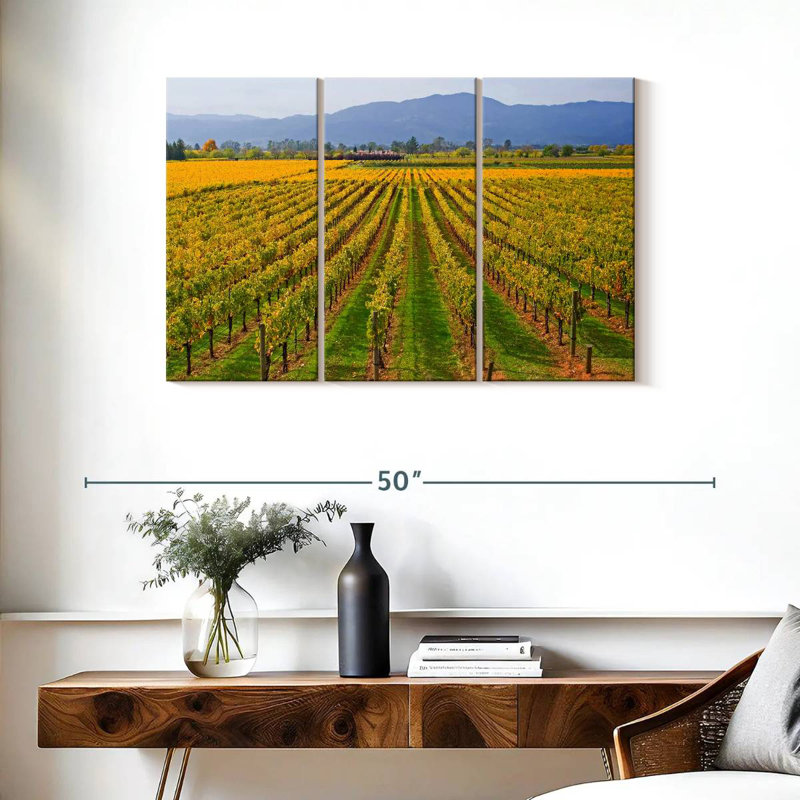 Alvord Vast Napa Valley Winery, H 24 po x l 38 po