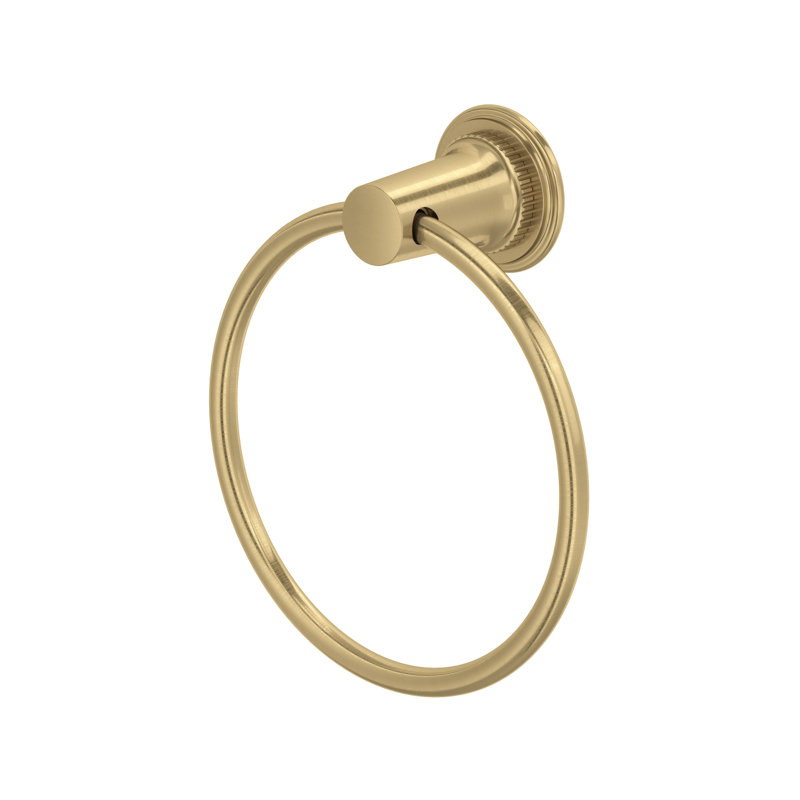 Apadana Towel Ring, Antique Gold