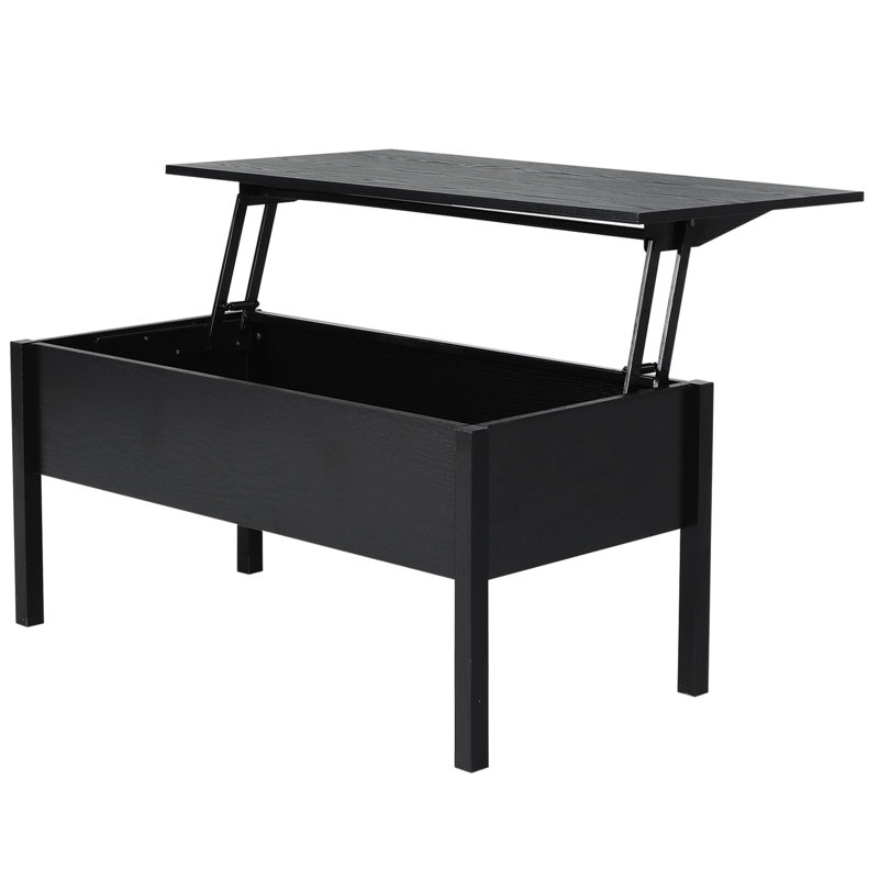Carmenita Coffee Table, Black