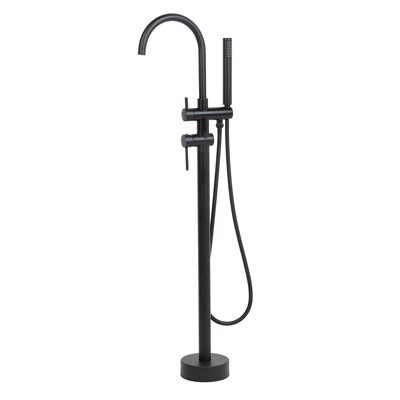 Floor Bath Shower Mixer Bath Filler with Diverter