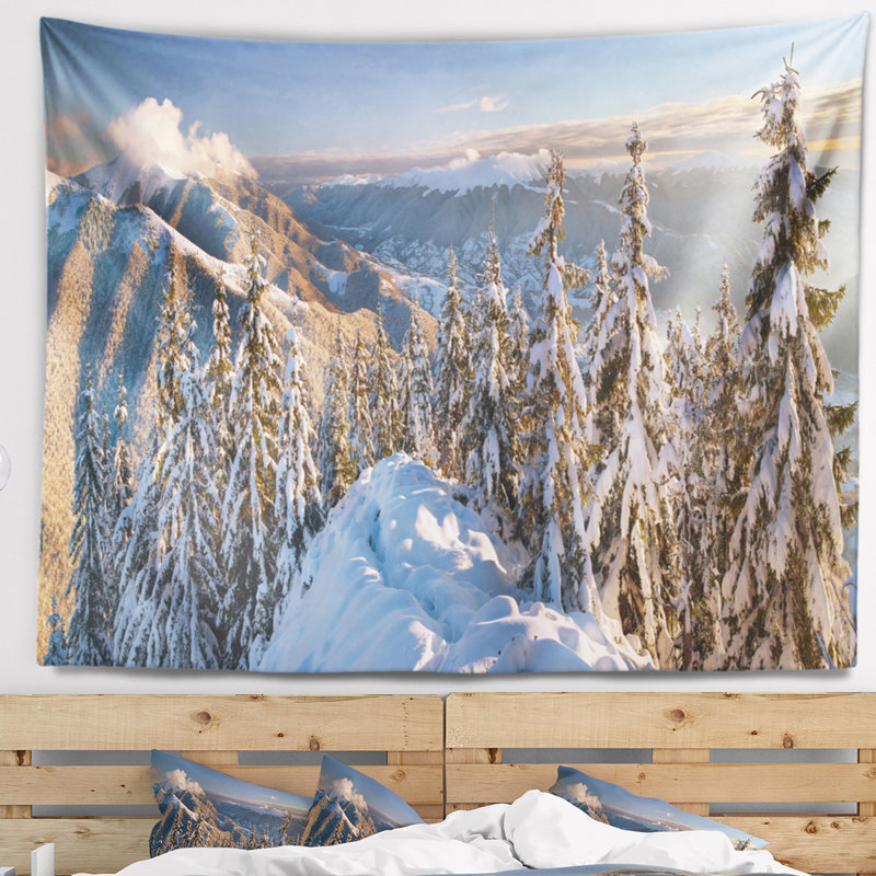Polyester Tapestry, 78" H x 92" W