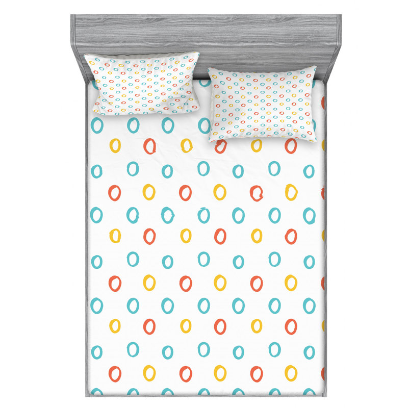 Microfiber Sheet Set, Full Sheet Set with Fitted Sheet