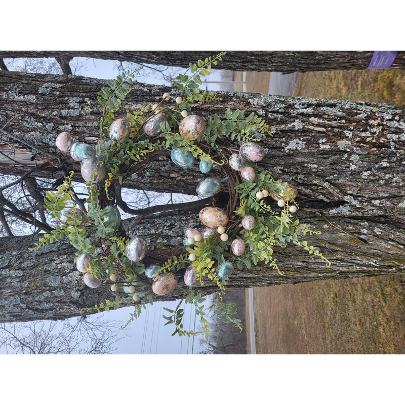 Easter Egg Wreath