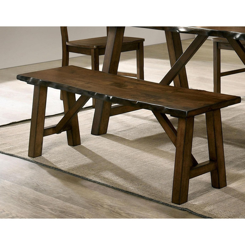 Banc en bois massif Rustic 1Pc