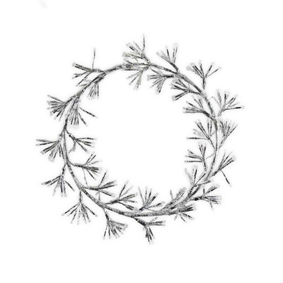 Couronne en faux métal 18,9 po