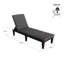 Siège inclinable à lattes inclinable de 75 po Highfill-429465604-429465605