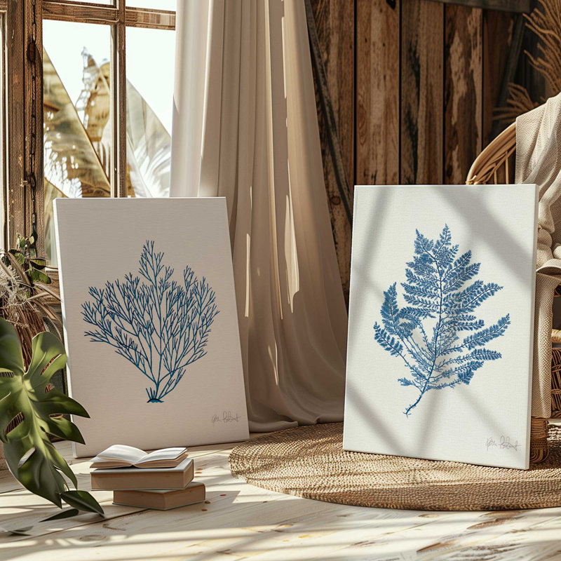 «Nature's Blueprints», ensemble de 2, reproduction sur toile, Toile tendue, H 36 po x l 24 po