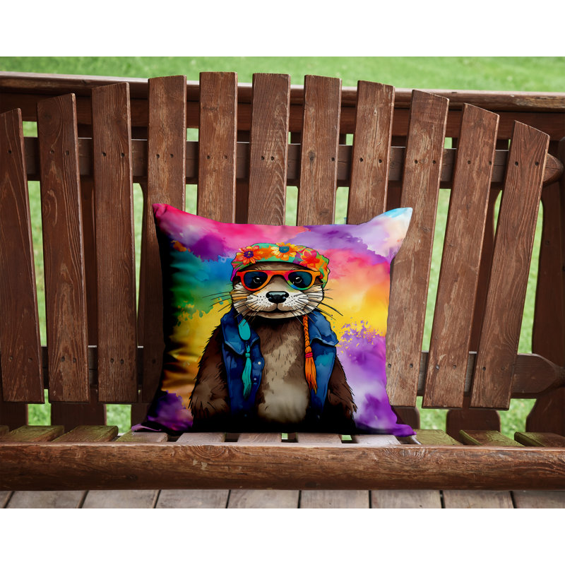 Coussin Hippie, H 14 po x l 14 po