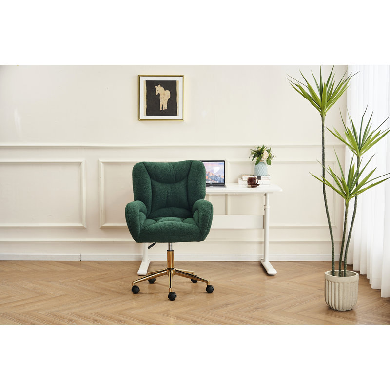 Chaise de bureau pivotante 360, Teddy, Vert