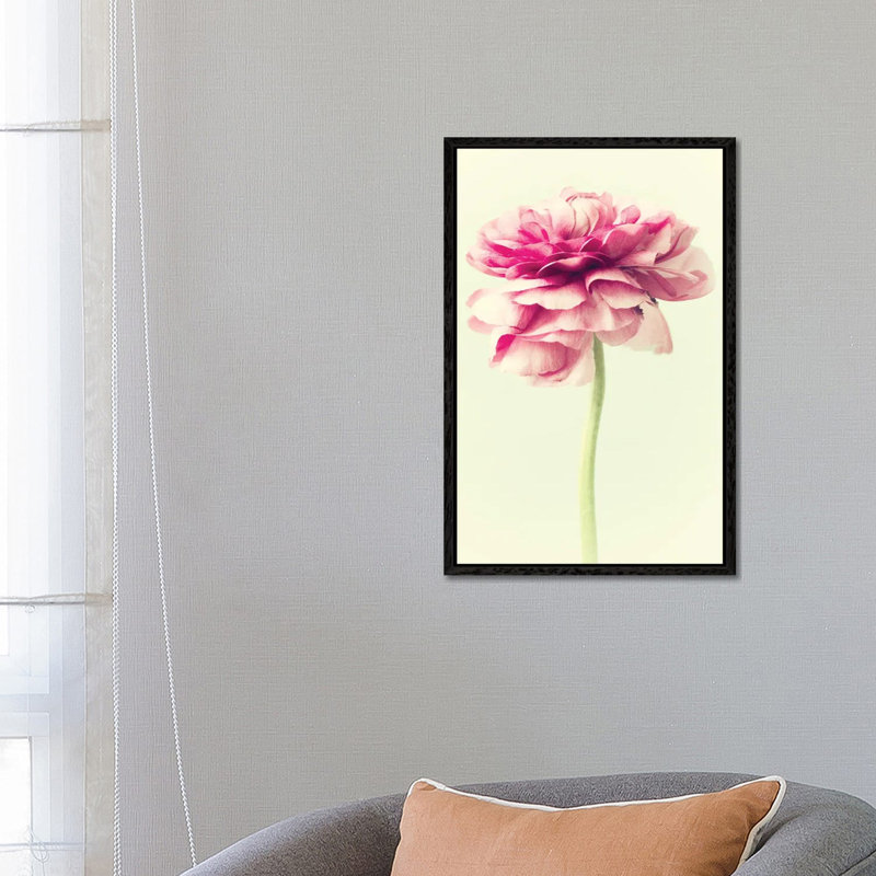 Lush Botanical I by Judy Stalus - Floater Frame Gallery-Wrapped Canvas Giclée on Canvas, Black, 66.04 cm H x 45.72 cm W